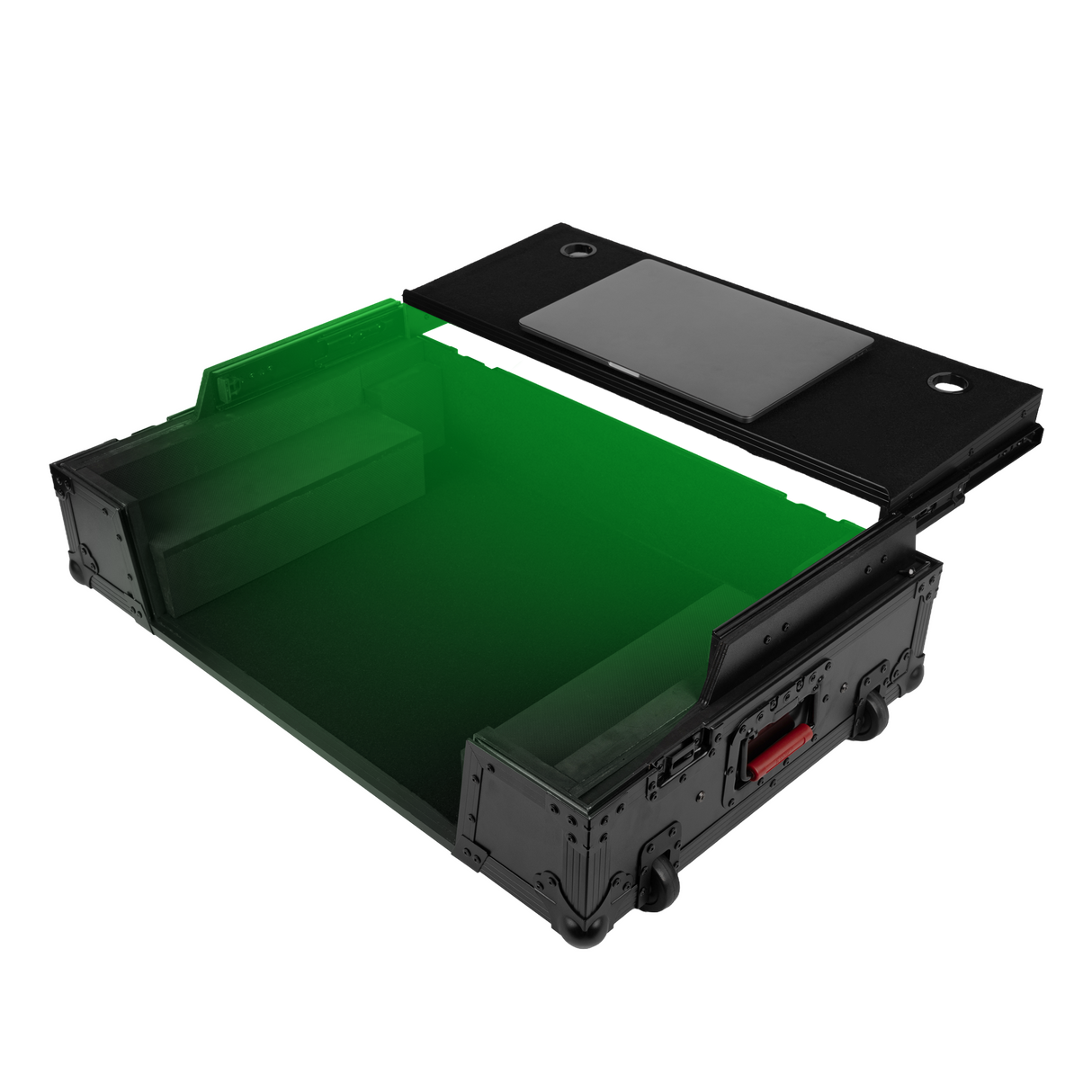 Gator ONYX G-ONYXUD-FLX10-LED DDJ-FLX10 Controller Case with LED and 2U Rackspace