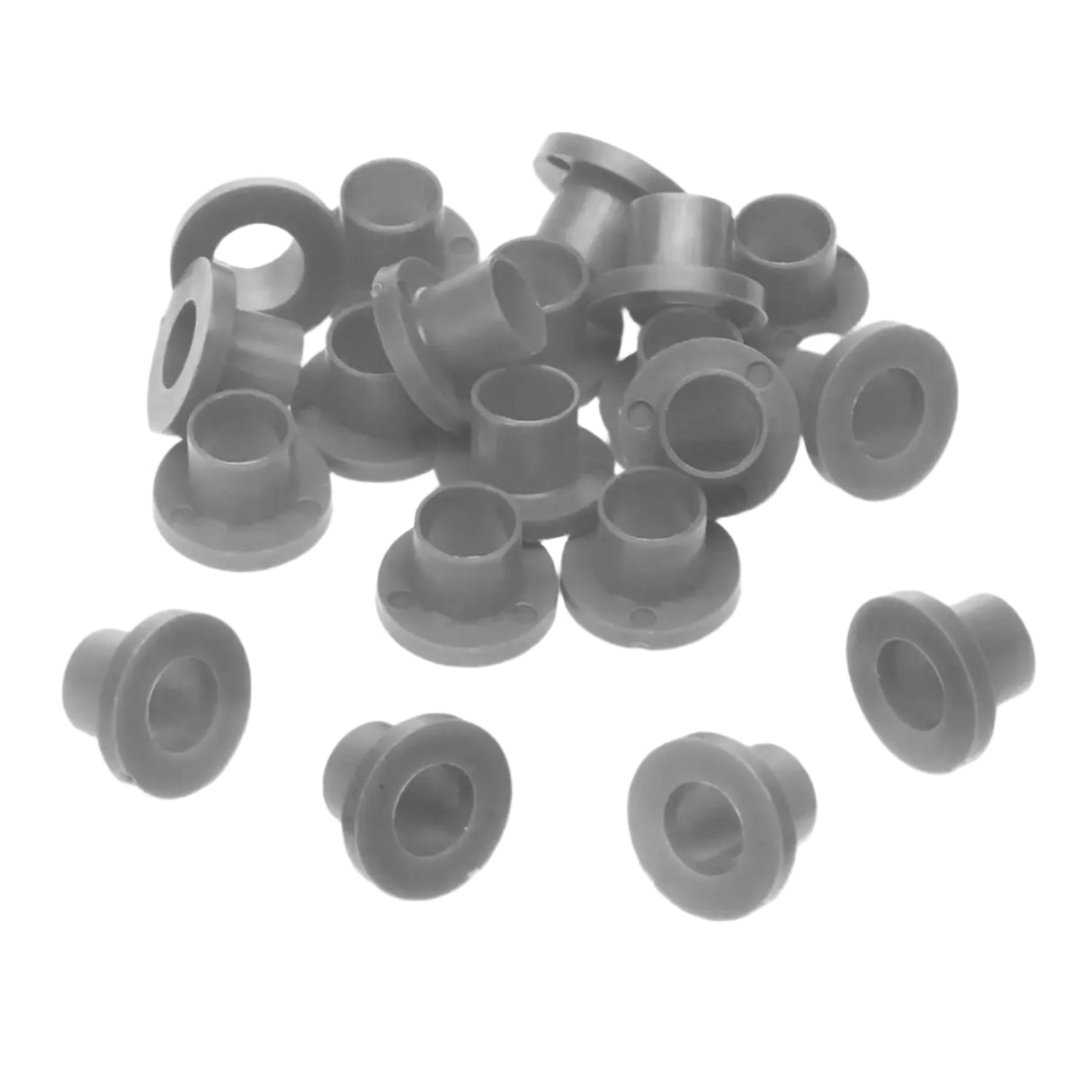 Danmar 20-Pack Nylon Tension Rod Washers - Silver