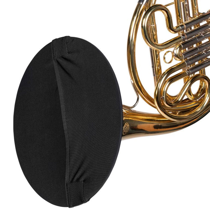 Gator GBELLCVR1113FHBK Black French Horn Bell Cover with Hand Access - 11 to 13-Inch