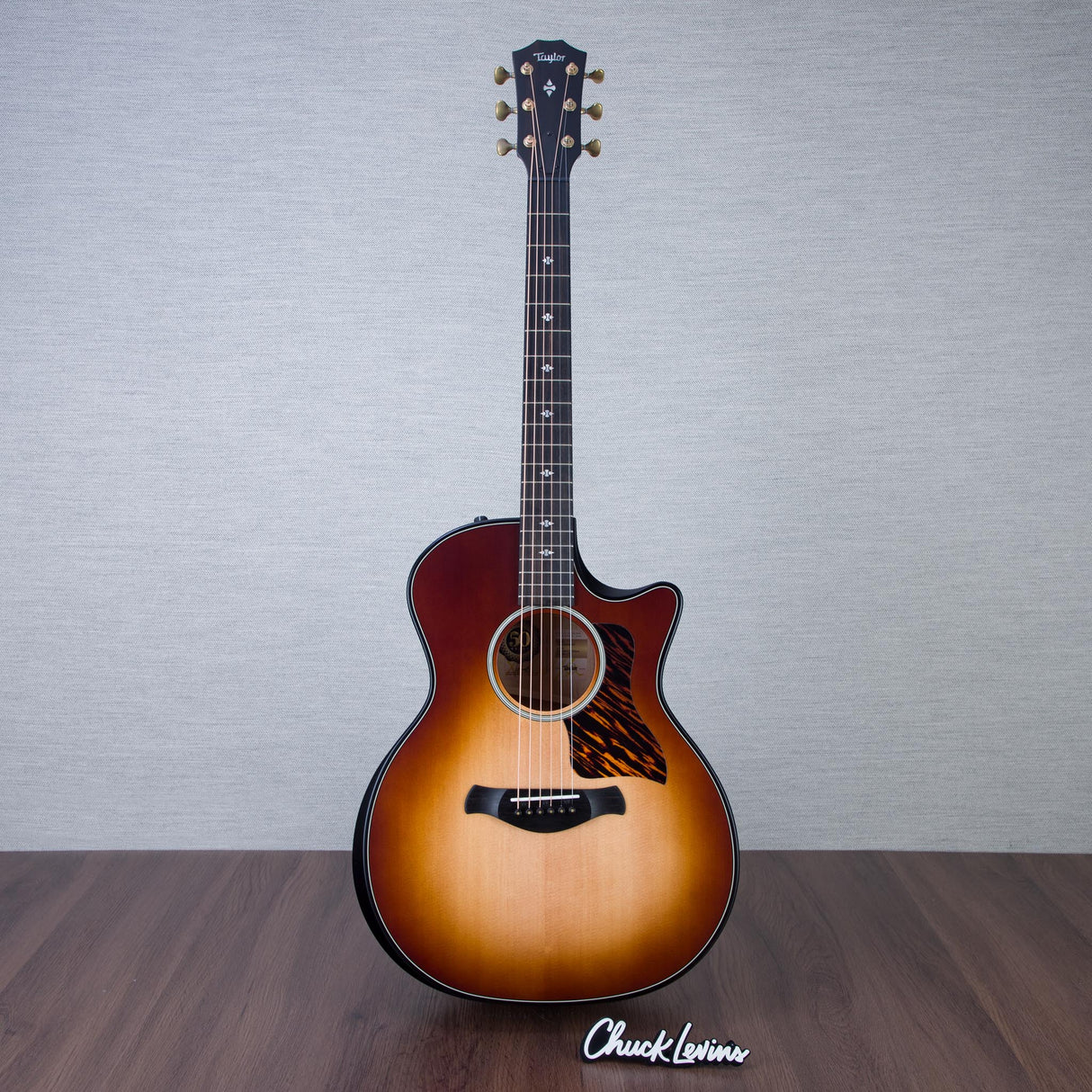 Taylor 50th Anniversary Builder's Edition 314 Ash/Spruce Acoustic Electric Guitar - Kona Burst - #1202264057