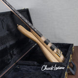 Spector Euro 6 LT Solid Korina Wings 6-String Electric Bass Guitar - Natural Satin - CHUCKSCLUSIVE - #NB23482