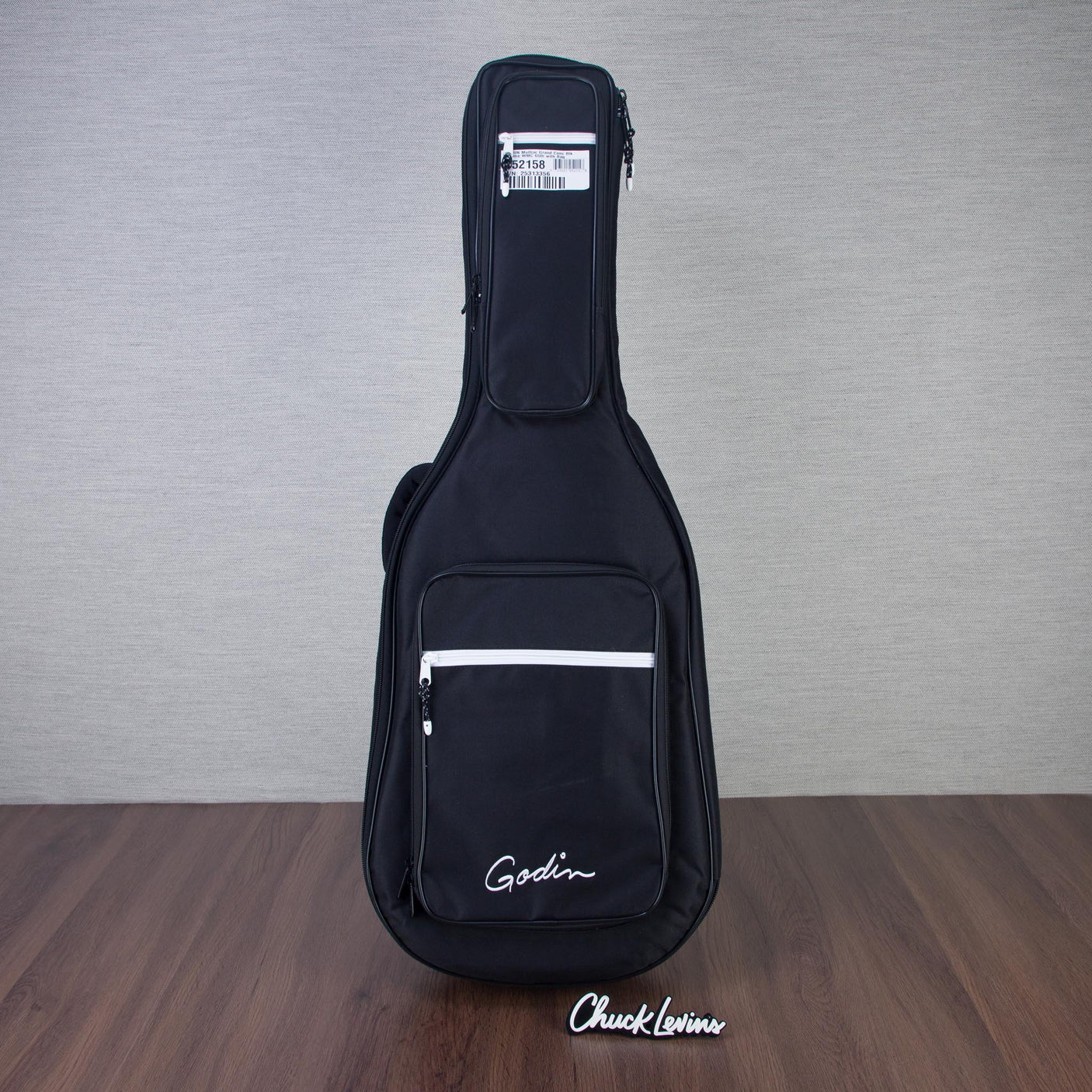 Godin MultiAc Grand Concert SA Nylon String Acoustic-Electric Guitar - Trans Black - CHUCKSCLUSIVE - #25313356