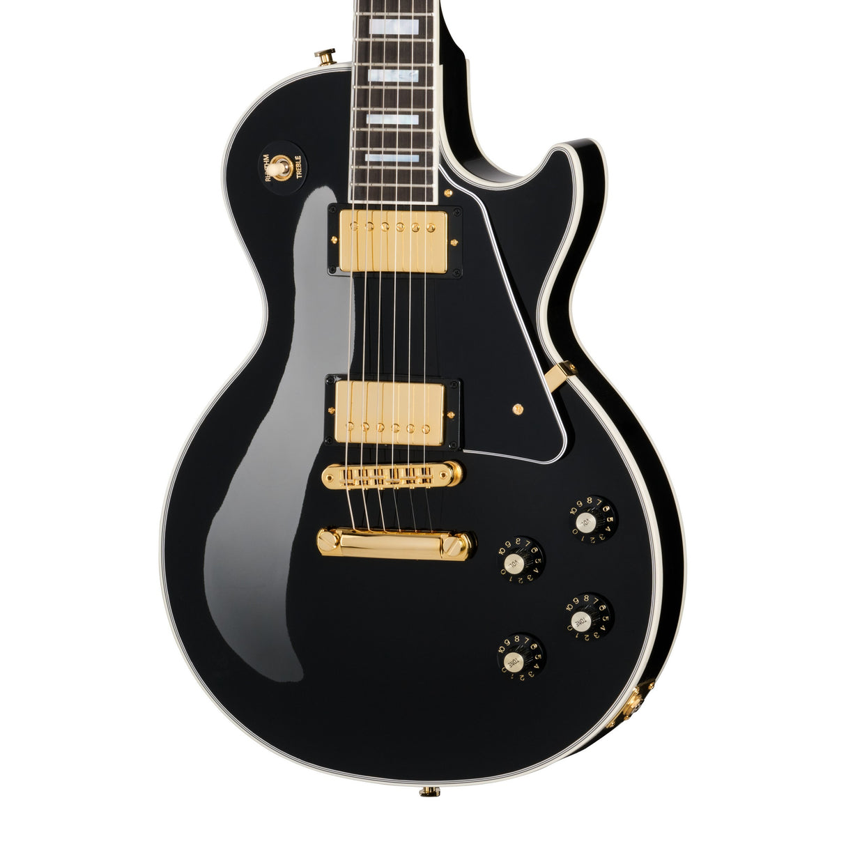 Gibson Les Paul Custom 70s Reissue Electric Guitar - Ebony