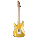 ESP LTD Javier Reyes JRV-8 8-String Baritone Signature Electric Guitar - Metallic Gold