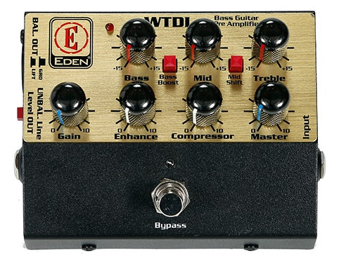 Eden WTDI Bass Guitar DI Pedal