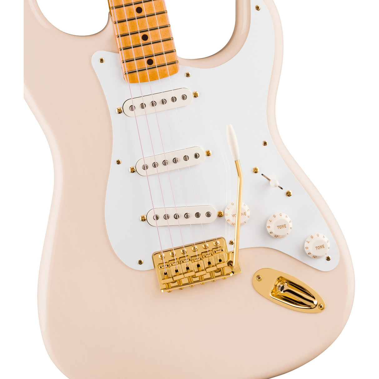 Fender Limited Edition Vintera III Late '50s Stratocaster Electric Guitar, Maple Fingerboard - White Blonde