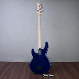 Ernie Ball Music Man Ball Family Reserve StingRay Special 4 H Electric Bass Guitar - Paua Blue Burst - #K08346