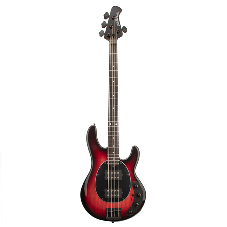 Music Man Stingray Special HH 4-String Bass Guitar - Raspberry Burst - New