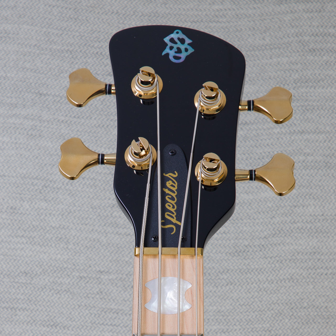 Spector Euro 4 LT Spalted Maple Bass Guitar - Fire Red Burst - CHUCKSCLUSIVE - #]C121SN 21112