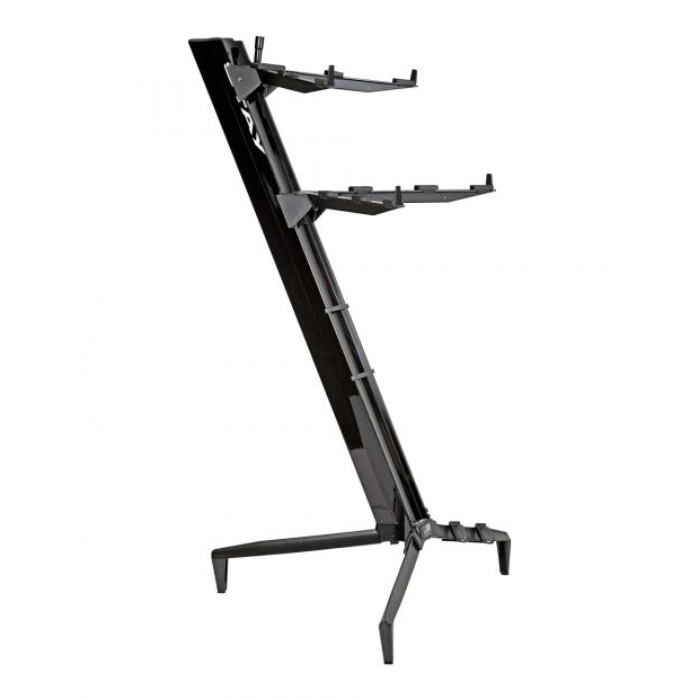 Stay Music Tower Series Double-Tier Keyboard Stand - Black - New