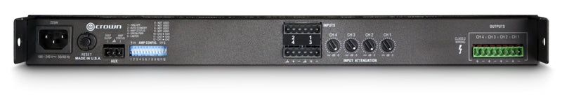 Crown Audio CT475 Comtech Drivecore 4 x 75W Install Amplifier