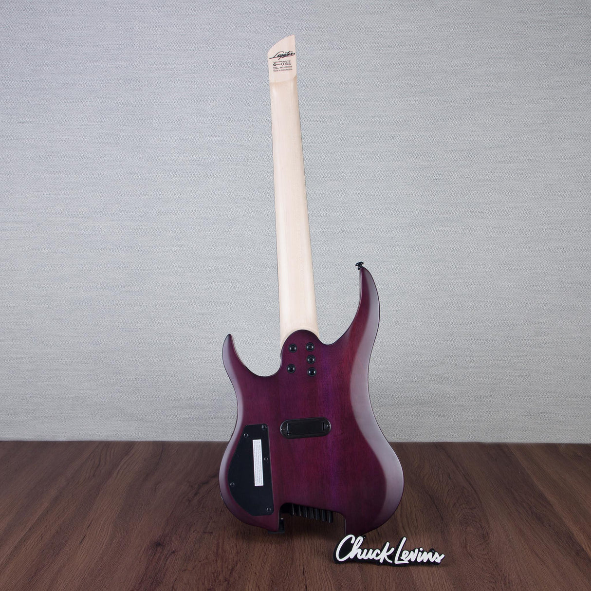 Legator G7FSS Ghost Super Shred Series Electric Guitar - Satin FM Purple