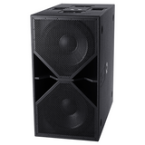 BASSBOSS ZV28-MK3 Dual 18-Inch Powered Sub - Mint, Open Box