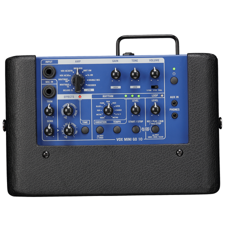 Vox MINIGO10BL 10-Watt Portable Modeling Amp Cobalt Blue