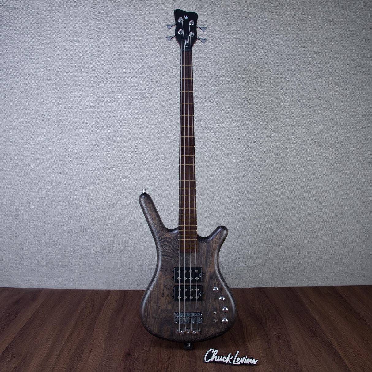Warwick Pro Series Corvette Standard Electric Bass Guitar - Nirvana Black Transparent Satin - #GPS A 010949-23