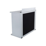 Headliner HL30081 Solana Portable DJ Booth - White