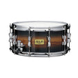 Tama S.L.P. 6.5 x 14-Inch Bubinga / Maple Snare Drum - Midnight Zebrawood Burst
