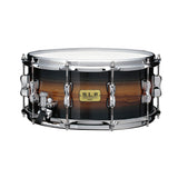 Tama S.L.P. 6.5 x 14-Inch Bubinga / Maple Snare Drum - Midnight Zebrawood Burst