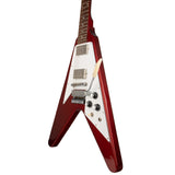 Gibson Custom Shop 1967 Mahogany Flying V with Vibrola, Gloss Finish - Sparkling Burgundy - #101027