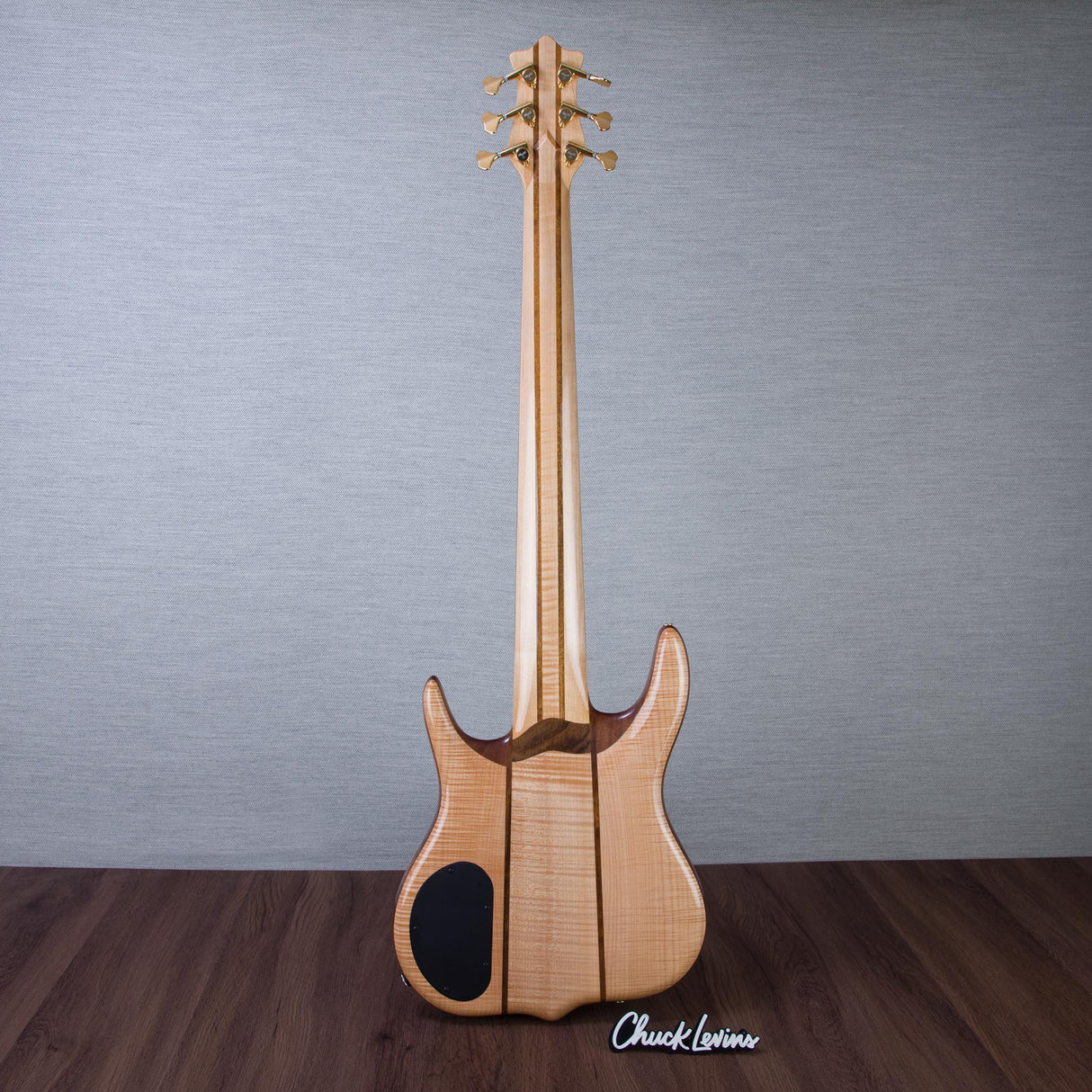 Ken Smith BT-6WTVE White Tiger 4A-Top Electric Bass Guitar - #6WTVE7081TP26