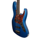 Brubaker JXB-4 Standard Bass Guitar - Blue Metallic - Display Model - Display Model