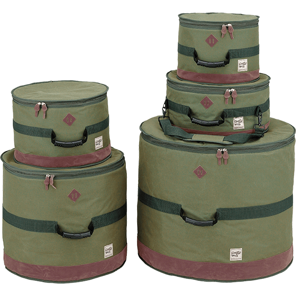 Tama Powerpad Designer Series TDSS52MG 5-Piece Drum Bag Set - New,Moss Green
