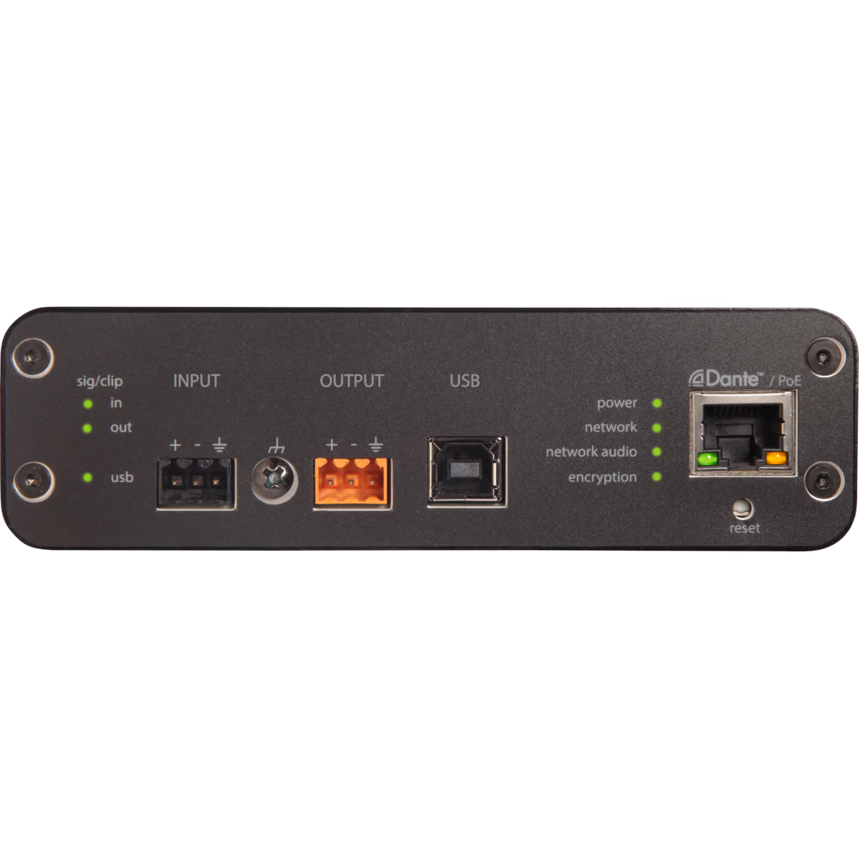 Shure ANIUSB-MATRIX USB Audio Network Interface with Matrix Mixing - Open Box, Mint