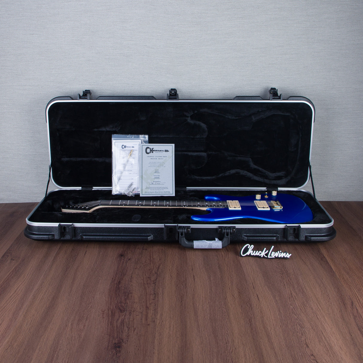 Charvel Custom Shop San Dimas 2H Masterbuilt By Joe Williams - Candy Apple Blue - #JW0136
