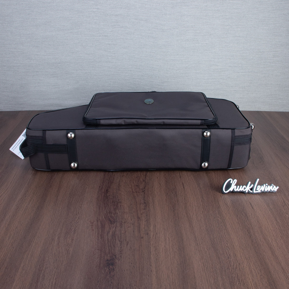 Marcus Bonna Double Sax Case for Alto and Straight Soprano with Detachable Neck - Brown Nylon