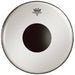 Remo 20" Clear Controlled Sound Bass Drum Head With Black Dot