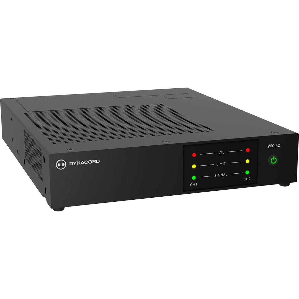 Dynacord V600:2 Two-Channel 600W Power Amplifier for Commercial Installations