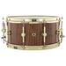 Hendrix Drums 14x6.5" Super Exotic Curly Walnut Snare Drum w/Double Ebony Inlay