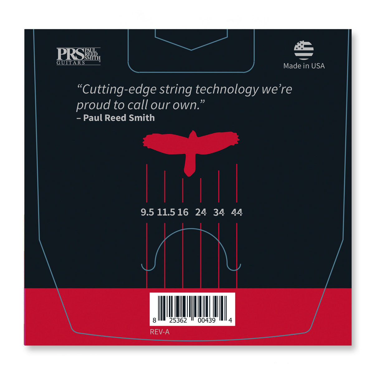 PRS Signature Custom Light Electric Guitar Strings 9.5-44