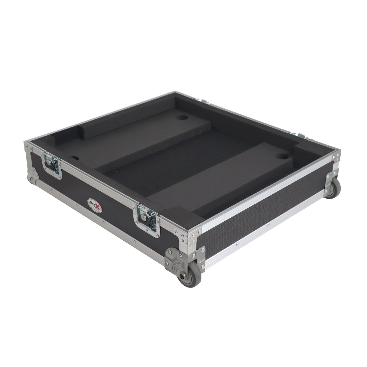 ProX XS-WLV1CLHWPULL ATA Flight Case for Waves eMotion LV1 Classic Audio Console Mixer with Pull Handle and 2x Low Profile Wheels