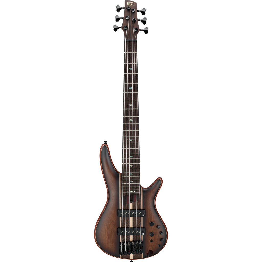 Ibanez SR Premium SR1356 6-String Bass Guitar - Dual Mocha Burst Flat