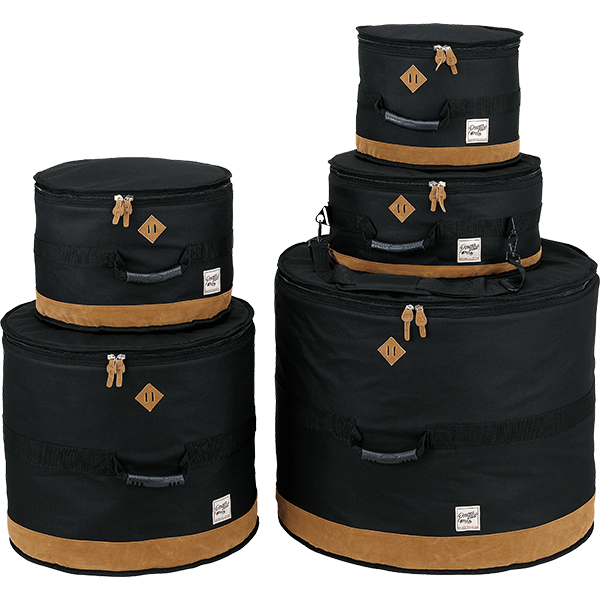Tama Powerpad Designer Series TDSS52BK 5-Piece Drum Bag Set - New,Black