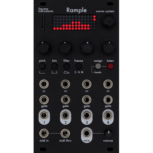 Squarp Rample Eurorack 4-Voice Sample Player and Audio Processor