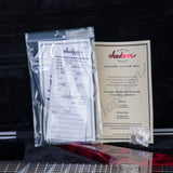 Jackson Custom Shop Warrior Electric Guitar - Snake Skin Red - #J11248
