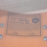 DW 5.5 x 14-Inch Collector's 333 Maple Snare Drum - Black Oyster Glass