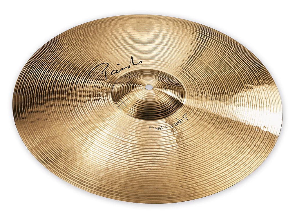 Paiste 17" Signature Fast Crash Cymbal - New,17 Inch