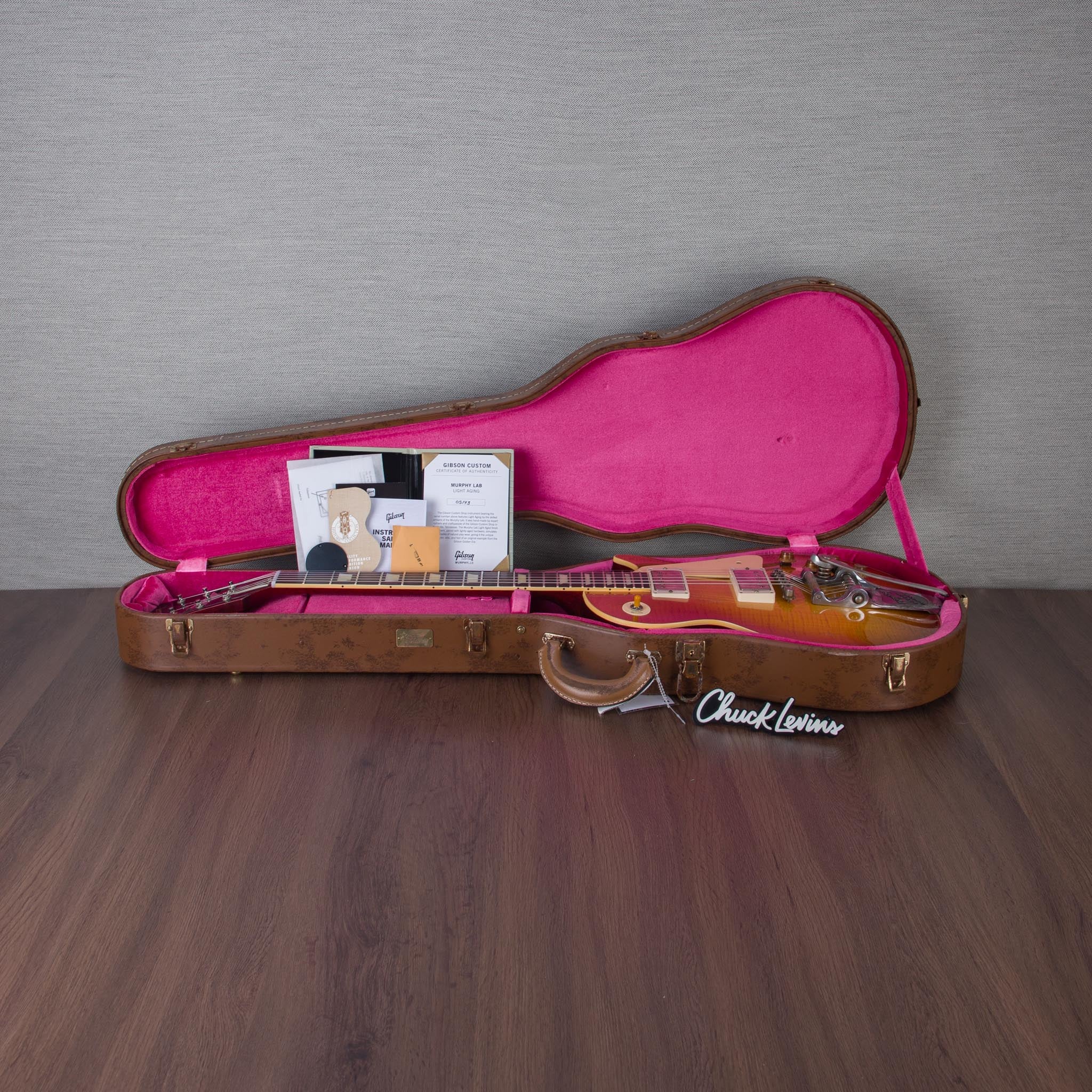 Gibson Custom Shop Murphy Lab 1960 Les Paul Standard V2 Bigsby