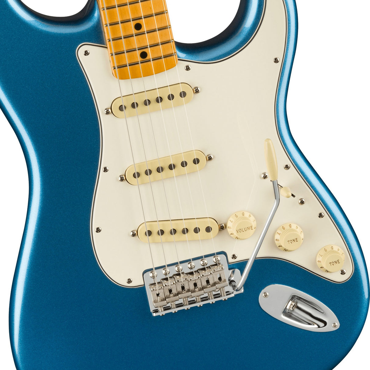 Fender American Vintage II 1973 Stratocaster Electric Guitar - Maple Fingerboard, Lake Placid Blue - Mint, Open Box