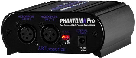 ART Phantom2 Pro Dual Channel 48V Phantom Power Supply