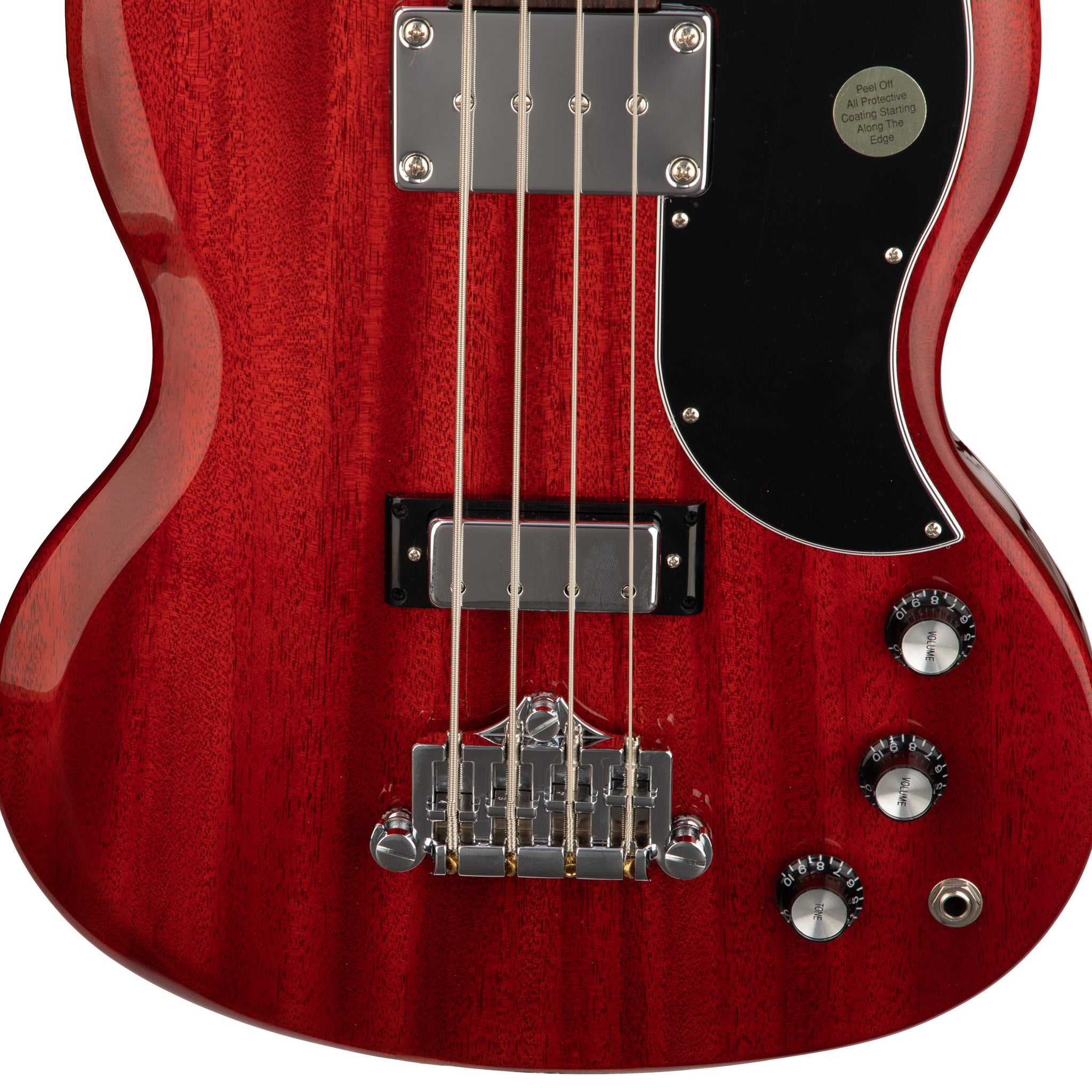 Gibson SG Standard Electric Bass Guitar - Heritage Cherry – Chuck