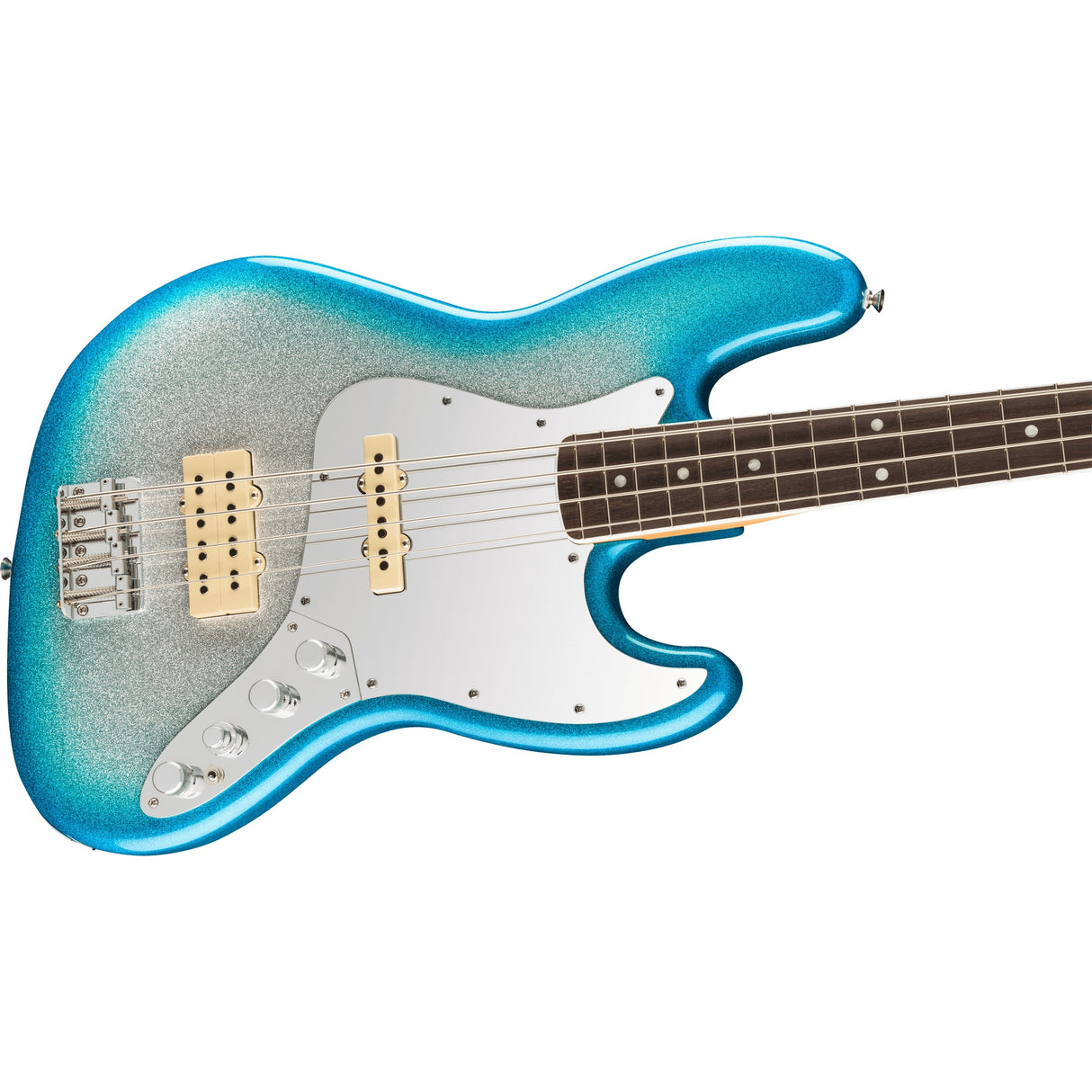 Fender Limited Player Plus x Blu DeTiger Jazz Bass Guitar - Sky Burst Sparkle
