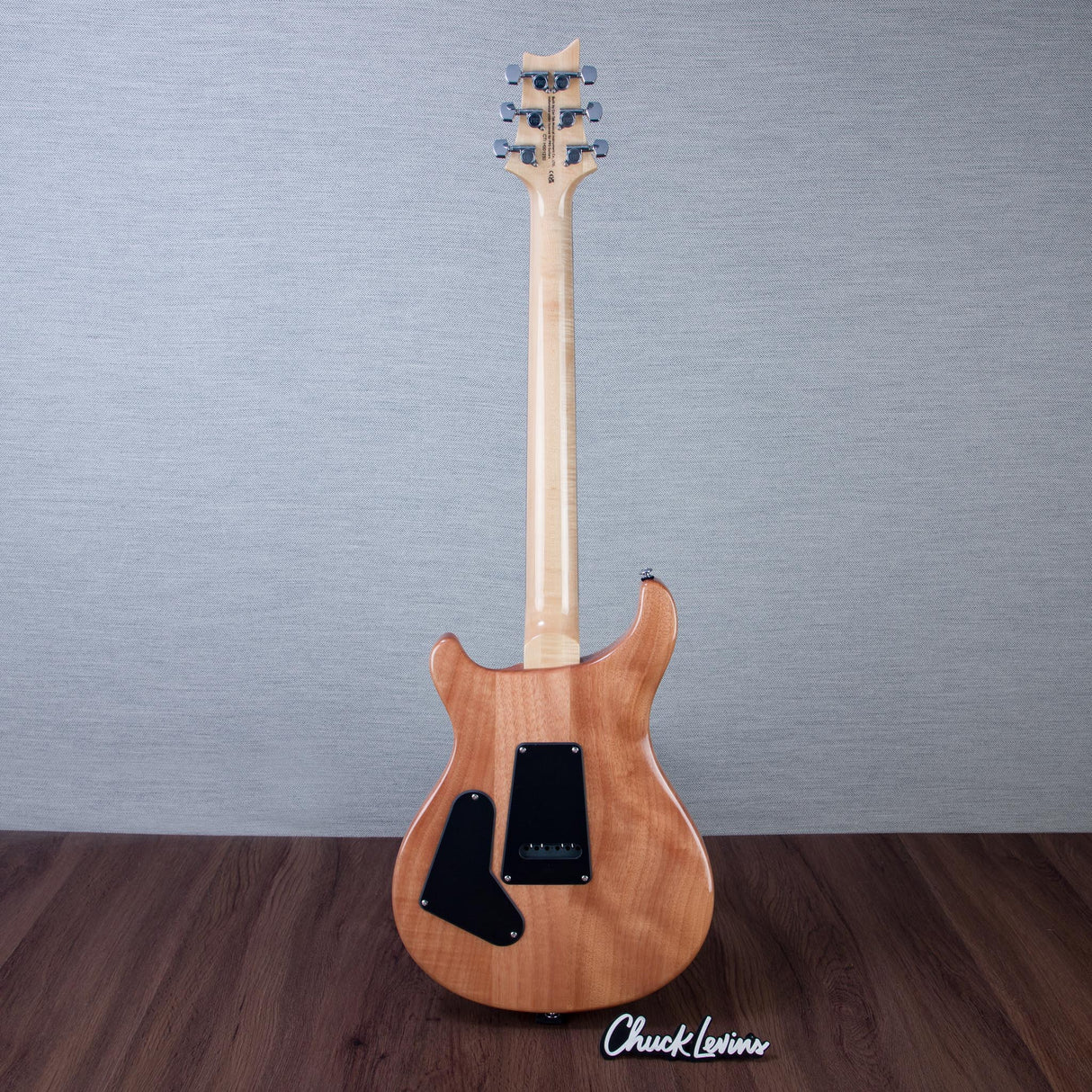 PRS SE Custom 24 Electric Guitar - Blue Matteo/Natural Back