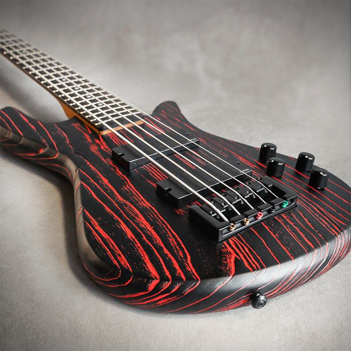 Spector NS Pulse 5-String Bass Guitar - Cinder Red — Chuck Levin's ...