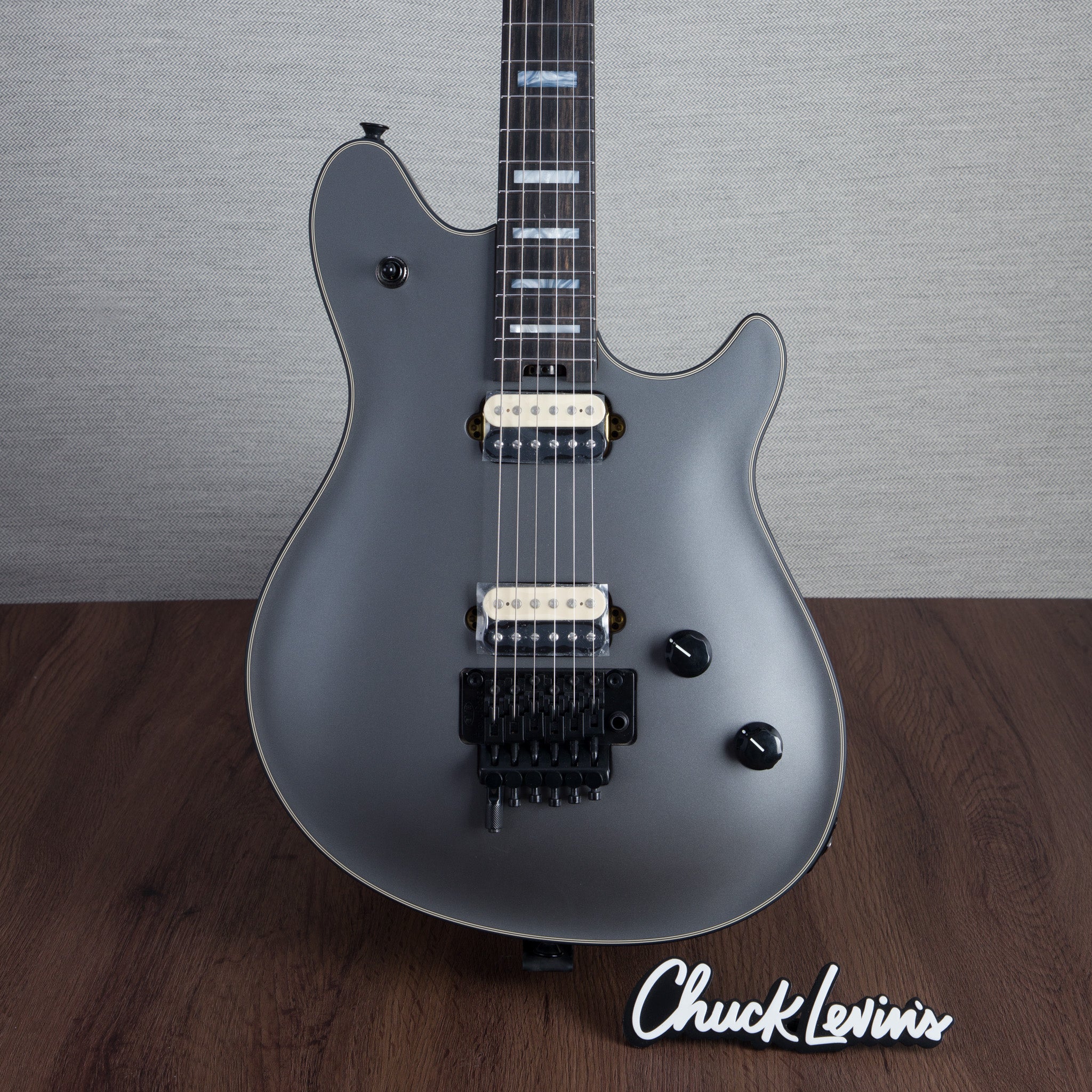 EVH Wolfgang USA, Ebony Fingerboard Electric Guitar - Stealth Grey