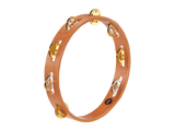 Meinl TA1M-SNT 10" Recording Combo Wood Tambourine, Dual Alloy