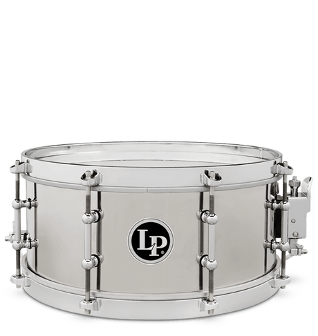 Latin Percussion LP5513-S 5 1/5" x 13" Stainless Steel Salsa Snare